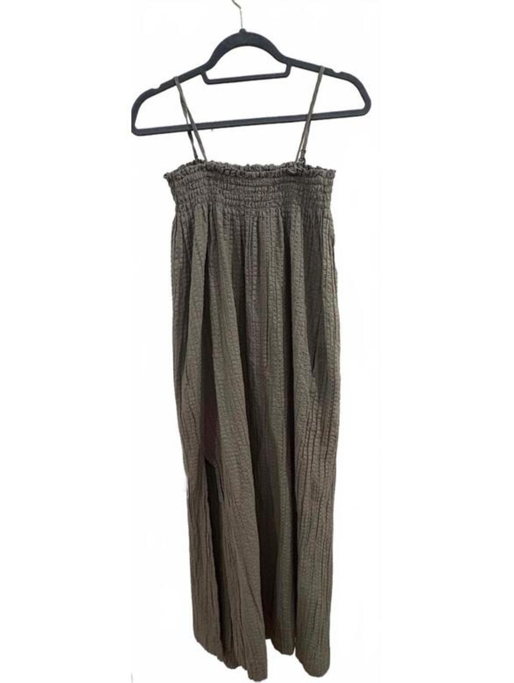 Free People Penelope Pucker Check Midi Dress - Picture 6 of 10